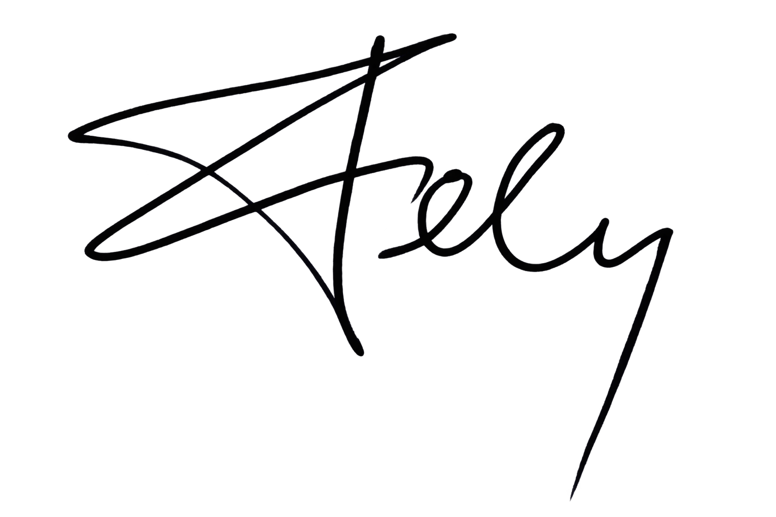 Felicia Olteanu's signature